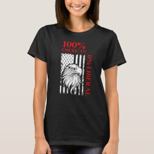 Camiseta 0 Liberal Zero Percentual Orgulhoso Anti Liber Rep