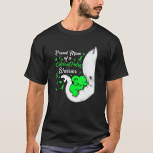 Camiseta 0 Mãe Orgulhosa De Um Elefante Guerreiro Com Paral