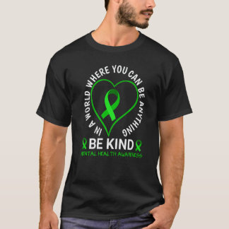 Camiseta 0 Mês de Conscientização da Saúde Mental 2022  Sej