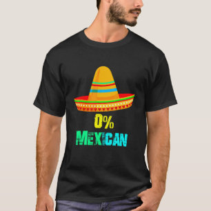 Camiseta 0 Mexicano Cinco De Drinko Design do Partido Cinco