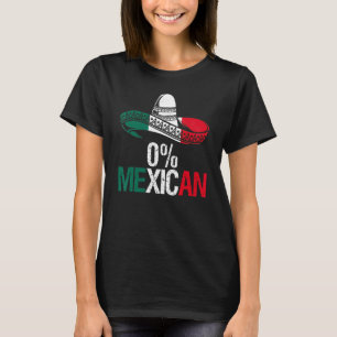 Camiseta 0 Mexicano Com Sombrero E Bigode Para Cinco De