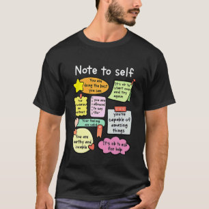 Camiseta 0 Nota para Si Mesmo Orientador Escolar Psicólogo