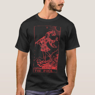 Camiseta 0 O Tolo Tarot oculta Lucifer 666 Gótico Blackcraf