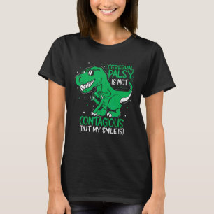 Camiseta 0 Paralisia Cerebral Não é Contagiosa Mas Meu Sorr