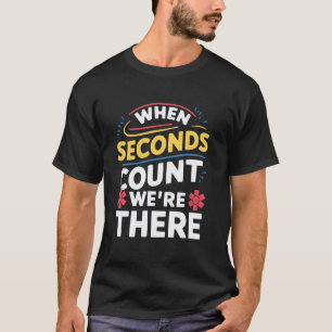 Camiseta 0 Serviços Médicos de Emergência de Primeiro Respo
