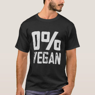 Camiseta 0% Vegan, Coma carne Memorial Dia Grelha Carne Fum
