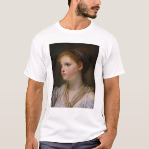 Camiseta 0irl com uma fita azul