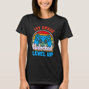 Camiseta 1ª Primeira Série Desbloqueada Jogo de Subir de Ní