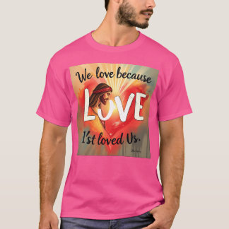 Camiseta 1º Amor retrô
