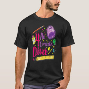 Camiseta 1º ano, 1º dia de roupas escolares