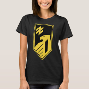 Camiseta 1º Corpo da Guarda Nacional (Ucrânia) Milícia Ucra