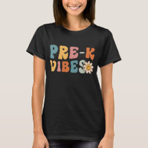 1º Dia De Aula Vibes Pré-K Aluno Professor criança