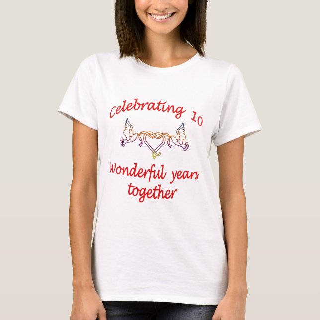 CAMISETA 10º. ANIVERSÁRIO (Frente)