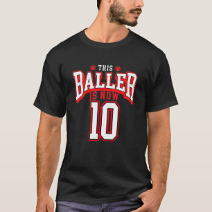 Camiseta 10º Aniversário de Basquete 10 Anos
