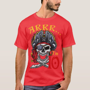 Camiseta 10º Aniversário Pirata 10