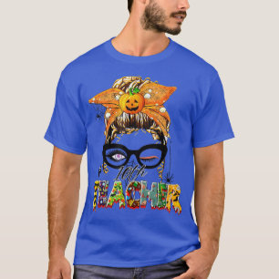 Camiseta 10º Professora Halloween Sadio Professor de Arma