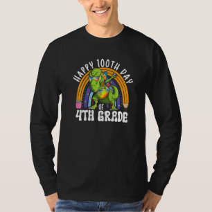 Camiseta 100º Dia Concluído 1ª SÉRIE Gamer Feliz 100 Dias