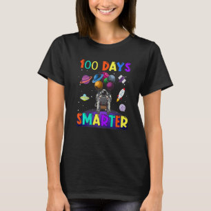 Camiseta 100º Dia Da Escola 100 Dias Mais Inteligente Astro