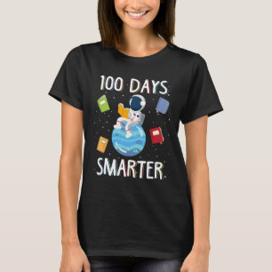 Camiseta 100º Dia Da Escola 100 Dias Mais Inteligentes Espa