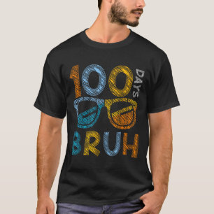 Camiseta 100º Dia Da Escola E Ainda Adorando 100 Rainbo