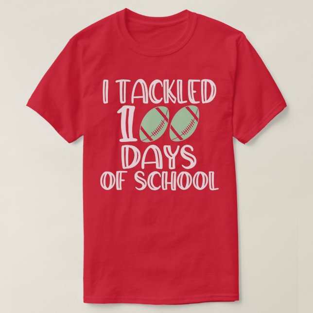 Camiseta 100º Dia da Escola - Eu Envolvi 100 Dias De Escola (Frente do Design)