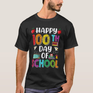 Camiseta 100º Dia De Aluno Professor 100 Dias Inteligente