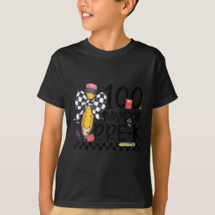 Camiseta 100º Dia De Arco De Coquete Escolar 100 Dias O