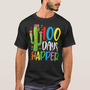Camiseta 100º Dia De Aula Professor 100 Dias Mais Esperto C