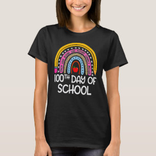 Camiseta 100º Dia De Aula Professor 100 Dias Mais Inteligen