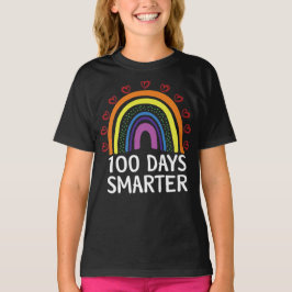 Camiseta 100º Dia De Aula Professor 100 Dias Mais Inteligen