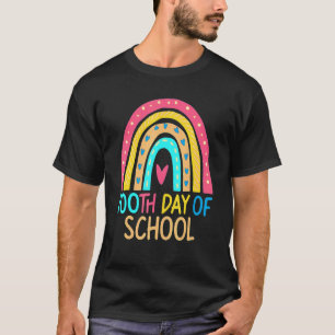 Camiseta 100º Dia De Aula Professor Faculdade 100 Dias Inte