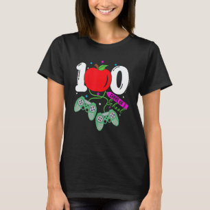 Camiseta 100º Dia De Jogos Escolares Professores Meninos Cr