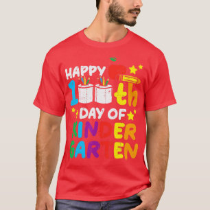 Camiseta 100º dia de papel higiênico para jardim de infânci