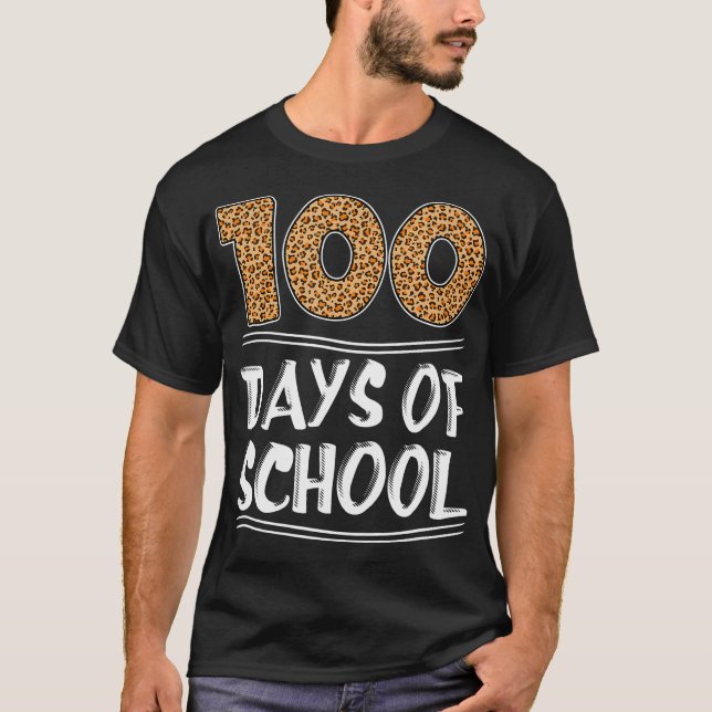 Camiseta 100º Dia De Professora De Ofertas De Impressão De  (Frente)