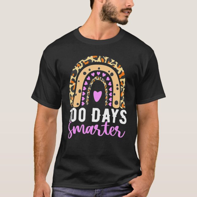 Camiseta 100º Dia De Professora Escolar 100 Dias Mais Intel (Frente)