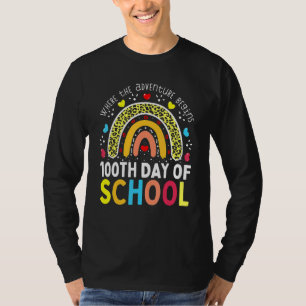 Camiseta 100º Dia De Professora Escolar 100 Dias Mais Intel