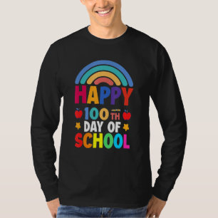 Camiseta 100º Dia De Professora Escolar 100 Dias Mais Intel