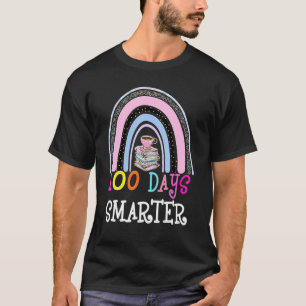 Camiseta 100º Dia De Professora Escolar 100 Dias Mais Intel