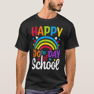 Camiseta 100º Dia De Professora Escolar 100 Dias Mais Intel
