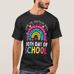 Camiseta 100º Dia De Professora Escolar 100 Dias Mais Intel