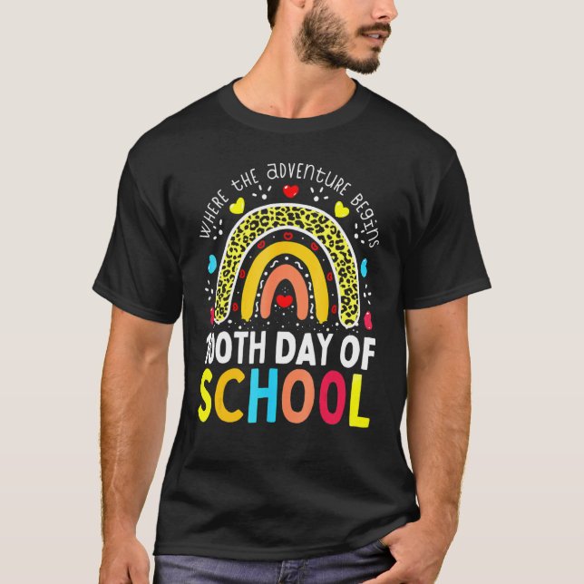Camiseta 100º Dia De Professora Escolar 100 Dias Mais Intel (Frente)