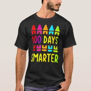 Camiseta 100º Dia De Professora Escolar 100 Dias Mais Intel