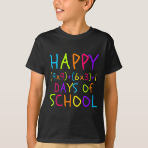 Camiseta 100º Dia De Professores Crianças De 100 Dias De Ma