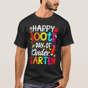 Camiseta 100º Dia De Professores De Jardim De Infância Cria