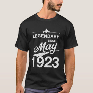 Camiseta 100º Nascer Em Maio De 1923