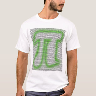 Camiseta 10000 dígitos do Pi