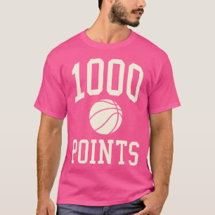 Camiseta 1000 Pontos de Basquete para Segundo grau de Prese