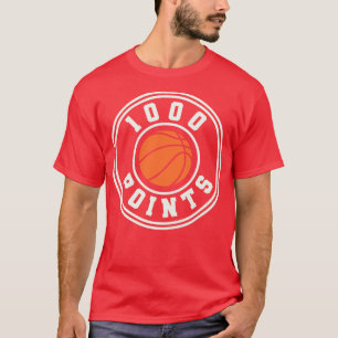 Camiseta 1000 Pontos de Basquete para Segundo grau de Prese
