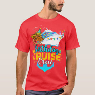 Camiseta 100.º Aniversário da Tripulação de Cruzeiros