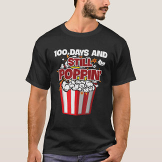 Camiseta 100.º Dia Da Escola100 Dias E Crianças Ainda Em Po
